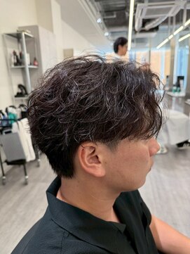 ビカムメンズヘアー 栄店(become men's hair) フェザーパーマ/ツイストフェザー/メンズパーマ/栄