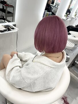 モア シルエ(MoA cilue) ピンク×グレージュ