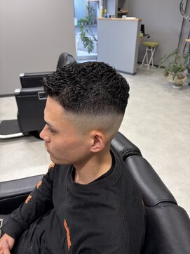 アイロンパーマ