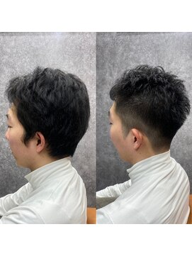 ココア(cocoa) 3ミリ刈り上げショートスタイル