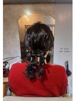 サーディースリーエーカーズヘアスタジオ(33Acers Hair Studio)&nbsp;ツインあみおろし
