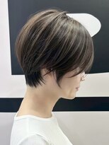 ブレス ヘアデザイン(BLESS hair design)&nbsp;静岡駅ショートボブショートカット顔まわりレイヤーカット韓国風