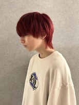 ノブレス(NOBLESSE)&nbsp;メンズウルフ/レッドカラー