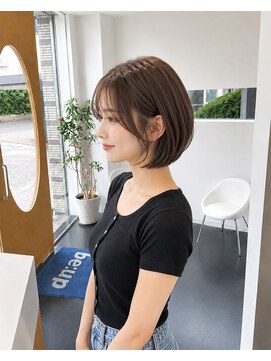 ビーアップヘアー(be:up hair) 髪質改善トリートメント×透明感ダブルカラー