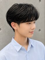 MEN'S SALON CLEAR homme 蕨【メンズサロン クリアオム 蕨】&nbsp;メンズ 韓国風ナチュラルマッシュ 黒髪 メンズパーマ