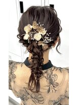 スタイル 横浜(STYLE)&nbsp;結婚式お呼ばれヘアセット／編みおろし/横浜駅