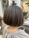 マコ(mako)の写真/隠すから「活かす」へ。白髪を味方にする白髪染め、白髪ぼかしハイライトならお任せください