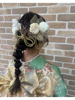 セットアップ 岡山北長瀬店(SET-UP) 着物 ☆成人式ヘアセット☆20歳☆