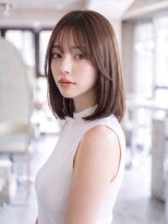 ハバナ 渋谷(HAVANA)&nbsp;ミディアムレイヤー＊顔周りレイヤー＊内巻き【ハバナ渋谷】