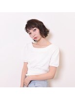 チェスト 姫路店(CHEST)&nbsp;外ハネ×ウェット｜アッシュブラック　30代/40代/50代