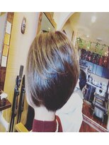 ヘアーリゾートカタカタ Hair Resort kata‐kata&nbsp;前下がりグラボブ