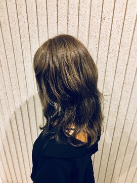 エイトタマプラ たまプラーザ店(EIGHT tamapla) EIGHTたまプラ】デザインカラー_切りっぱなしボブ