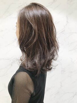 パティオン(PATIONN) ダークブラウンカラー×ミディアムレイヤー【表参道青山原宿】