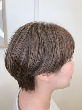 アミトヘアアンドサロン(amito hair&salon) マッシュショート/ショコラグレージュ/ショートパーマ
