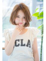 クリア(Clear)&nbsp;【Clear 豊岡】大人可愛い センターパート くせ毛風 ショート☆