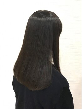 ミミックヘアー(MiMic hair)の写真/【髪質改善】話題の【酸性ストレート】導入!!ダメージレスで潤いのある自然な仕上りに♪【桐生美容室】