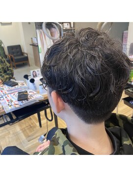 アルマヘアー(Alma hair by murasaki) ◎6：4分けのパーマスタイル◎