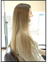 メタ(META)&nbsp;カット＋セクシーカラー※ブルーアッシュのグラデーションカラー