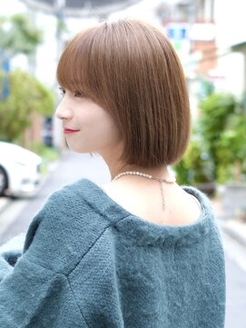 ミラリー トウキョウ(Mirareee Tokyo) 大人かわいいナチュラルボブ 20代30代40代 新宿代々木