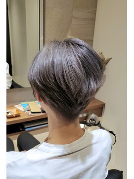 シェル 国分寺(shell) ダブルカラー★グレージュショート