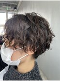 【SHARON原宿】刈り上げハンサムショート×ゆるふわウェーブ