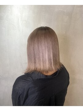 アンダーバーホワイトモデ 河内長野(_WHITE mode) ※ハイトーンカラーミルクティーラテベージュ