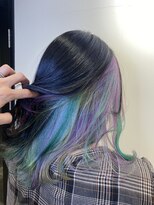 アグ ヘアー ムキシツ 国分寺店(Agu hair mukisitu) 【担当者:関佳祐】遊び心♪ ユニコーンインナー