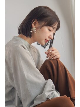 ガーデン ジングウマエ(GARDEN jingumae) #くびれ黒髪オリーブグレー小顔ココアベージュ