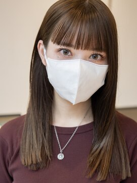 アフロート ギンザ(AFLOAT GINZA) 【白川】20代30代40代ぱっつん前髪ワイドバング23.5.14