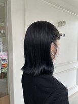 サラ ビューティー サイト 古賀店(SARA Beauty Sight)&nbsp;ブルーブラック/透明感カラー