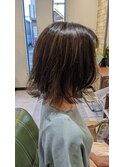 アレンジの効きやすい長さのボブ