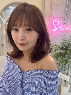 シーシンジュク 新宿南口(Sea shinjuku) 韓国風ミディアムレイヤー