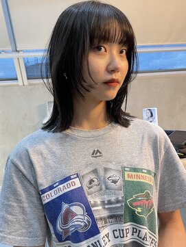 ロンド 表参道店(Lond) フェイスレイヤー 顔周りレイヤー ダークグレージュ