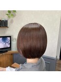 潤い艶髪まとまるボブ手触りなめらか大人綺麗【カミケン清明店】