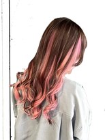 マエストロ(Maestro)&nbsp;ペールピンクのインナーカラー ロング