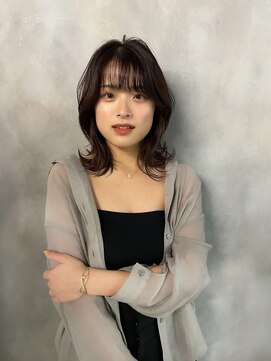 グロウバイニューヨークニューヨーク(Grow by NYNY) 【坂本】ミディアム×チェリーブラウン