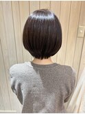 大人ショートボブ