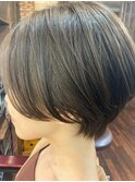 春の大人ショートstyle