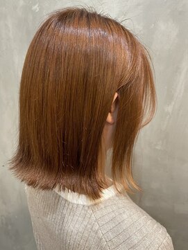 クロ(curro) イヤリングカラー/オレンジ