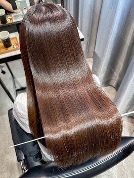 ベルン(bern) 髪質改善縮毛矯正/アッシュベージュ