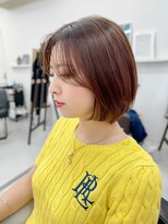 レヴ 草加店(LEV.)&nbsp;レイヤーロングセミディシアーカラー姫カット