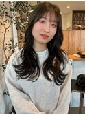 韓国風レイヤーカット