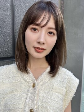 ガーデン 銀座(GARDEN) 前髪/アンブレラカラー/こなれミディ/イメチェン/顔周りレイヤー