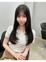 クム(kumu) レイヤーカット/前髪カット/顔周り/シースルー/名古屋/栄/韓国