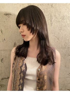 ドットプラス リム(Dot+LIM) マッシュウルフなレイヤースタイル