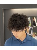 【都築】波巻きパーマ