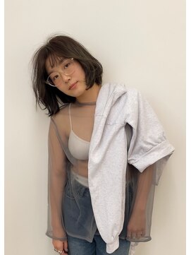 エルガ バイ コバルト(LGA by cobalt) ボブ×オリーブベージュ