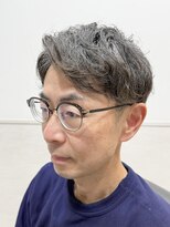 ヨシザワインク プレミアム 築地店(YOSHIZAWA Inc. PREMIUM)&nbsp;リバースパーマ/刈り上げ/アップバング/ショートヘア/フェード