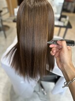 オルメント 天満 南森町(ORL'MENT)&nbsp;30代40代髪質改善ココアブラウン感ストレート透明感赤み消し