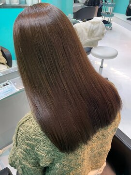 ユー イケブクロ(u Ikebukuro) ダブルカラー/ブリーチなし/ベージュ/ショコラベージュ/美髪